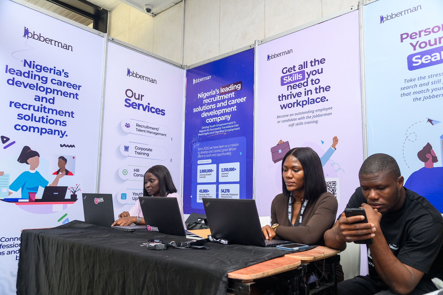 Exhibition floor at AbilityX