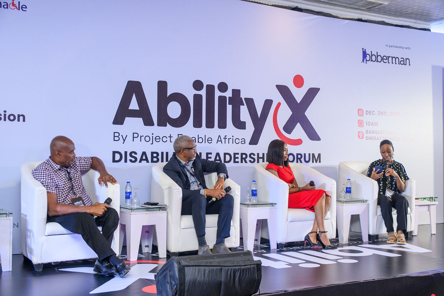 Panel discussion at AbilityX